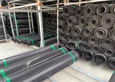 China Pp Gelaste Workshop Tweeassige Plastic Geogrid 20kn 30kn Te koop