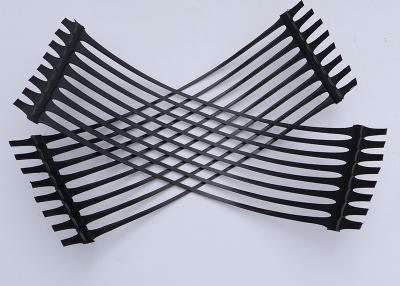 China Anchura Geogrid plástico uniaxial de la manera los 6m del PE uno para el suelo protector en venta