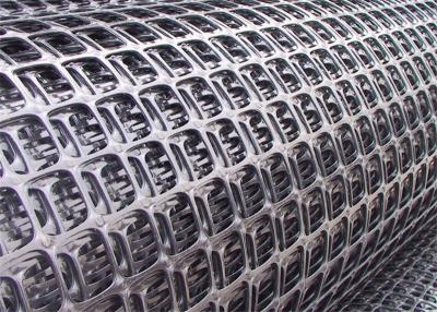 China Anti Corrosion Biaxial Plastic Geogrid Mesh For Subgrade Reinforcement for sale