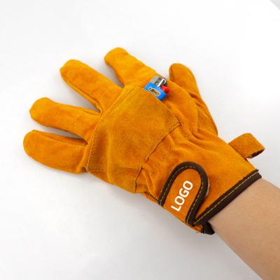 China Insulation Welder Gloves Anti-Heat Work Safety Flame Retardant Gloves for Welding Metal DIY Tools for Baking for sale