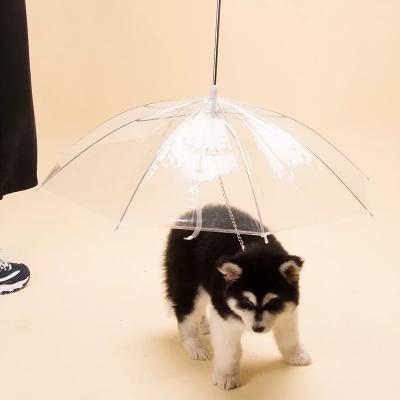 China All in 1 YaQi Inverted Reverse Folding Dog Cat Face Pet Transparent Umbrella for Women for sale