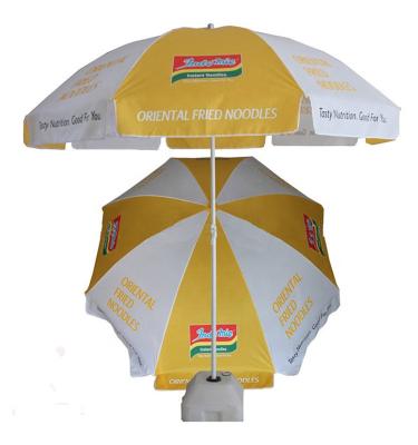 China YaQI Durable Custom Folding Umbrella Beach White for sale