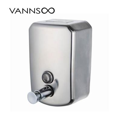 China Foam Refillable Wall Mounted Soap Dispenser VANNSOO Hotel Hand Soap Container Soap Dispenser for sale