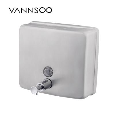 China Foam Luxury Soap Dispenser Silver Soap Dispenser Large Hand Liquid Soap Dispenser for sale