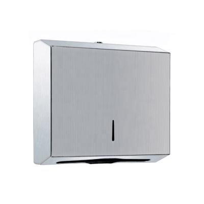 China Farmhouse Fold Paper Towel Dispenser Holder Stainless Steel Paper Dispenser for sale