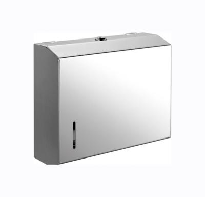 China Farmhouse Stainless Steel Paper Towel Dispenser Wall Mounted Tissue Dispenser for sale