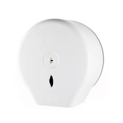 China Modern Refillable Paper Towel Dispenser ABS Roll Paper Dispenser Wall Mounted Round Bathroom Paper Dispenser for sale