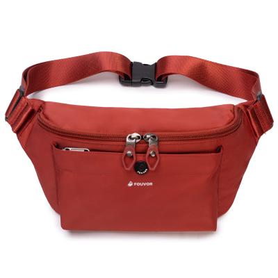 China Water Proof Make Your Own Woman Fashion Women Men Kids Neon Logo Wholesale Custom Fanny Pack Made To Order Polyester White Red Black Stylish Sale for sale