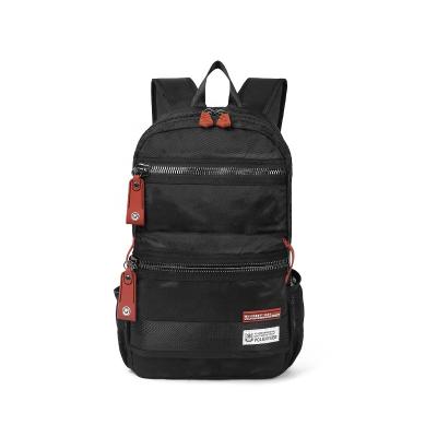 China 2021 New Men's Business Backpack Soft Waterproof Minimalist Multifunctional Anti-theft Computer Bag USB Fasten Belt Style Anti Zipper Unisex for sale