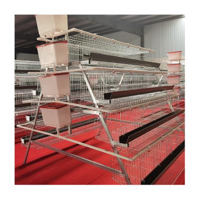 China Easily Clean Hot Selling Eggs Chicken Farm Layer Poultry Battery Layer Quail Bird Breeding Cages For Sale for sale