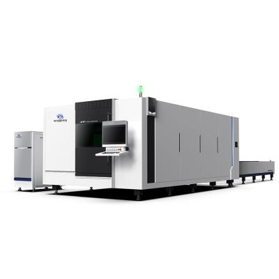 China Laser CUT Pallet Switched And Sheets 3015 2000W CNC Fiber Laser Cutting Machine for sale