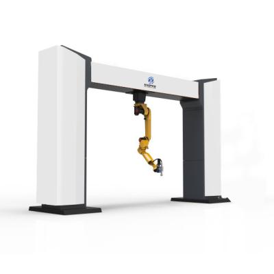 China Laser CUTTING Fanuc and KAWASAKI 3D Robotic Arm 2000w Fiber Laser Cutting Robot for sale