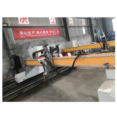 China Garment Shops Gantry Metal Sheet And Carbon Stainless Steel Plate CNC Flame Plasma Type Plasma Cutting Beveling Machine for sale