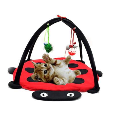 China Sustainable New Gadgets China Tent With Hanging Toys Helps Cats Get Exercise for sale