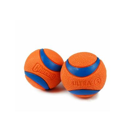 China Viable Hot New Products For 2019 Weight 100g Fun Rubber Dog Chew Ball Pet Toy for sale