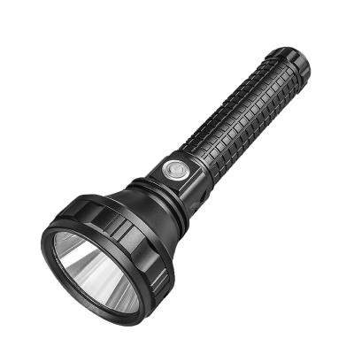 China Powerful Led Bright Flashlight Black Light OEM Waterproof USB Rechargeable Torch Emergency Torch Lamp for sale