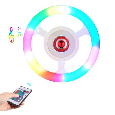 China New BT music/music/lighting 2021 UFO flight light direction intelligent colorful led night light stage atmosphere lamp small for sale