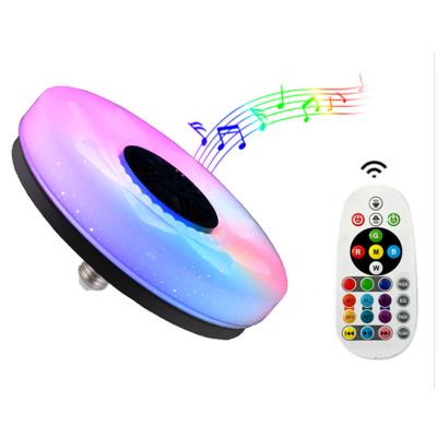 China Bt/music/lighting new BT color light music corner stereo wide pressure constant current BT smart bulb for sale