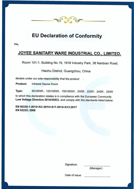 CE - Guangzhou Joyee Sanitary Ware Co., Ltd.