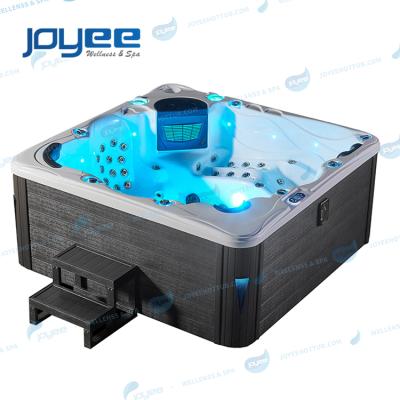 China Modern JOYEE CE Approved 6 Seat Spa Hot Tub American Balboa Acrylic Whirlpool Hot Tub & Spa Outdoor for sale