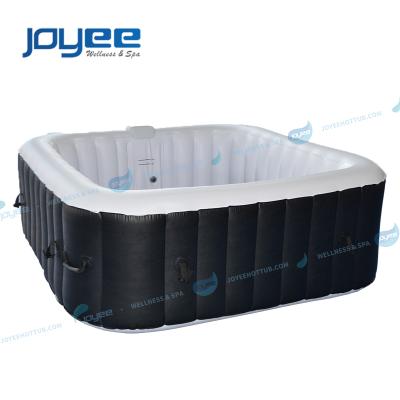 China JOYEE Modern Cheap Price Outdoor Inflatable Hot Tub 2 People PVC Folding Swim Spa Pool With Jacuzzi Function for sale