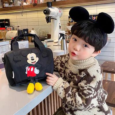 Cina Fashoion/2021 New Cute Portable Mickey Bowling Single Shoulder Bag Child Bag Cartoon Pattern Girls Fashion Casual Messenger Bag in vendita