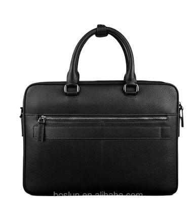 Cina Guangzhou fashion wholesale handmade business GENUINE LEATHER briefcase for men in vendita