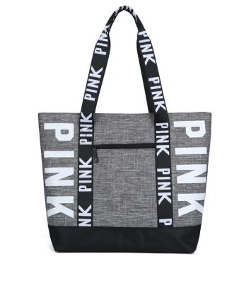 China Others Simple Tote Bag White Logo Tote Bag Customized Logo Tote Bag For Women for sale