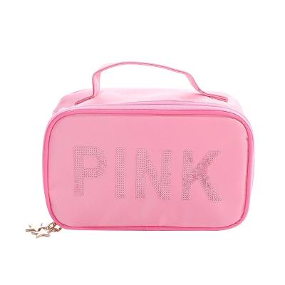 China New ROSE Coin Fashion Women Multifunctional Cosmetic Bag Custom Color Cosmetic Bag For Sale Te koop