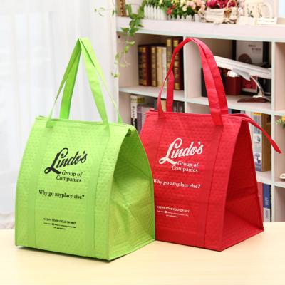 China Waterproof Ice Cream Hairy Crab Ice Cream Wine Lunch Cooler Insulation Bag Custom Fruit Cooler Cool Storage Thermal Bag zu verkaufen