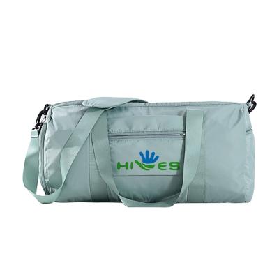 China Sports shoulder duffel bag LOGO custom sports gym bag female waterproof gym bags with compartments portable yoga training large capacity gym bag for sale