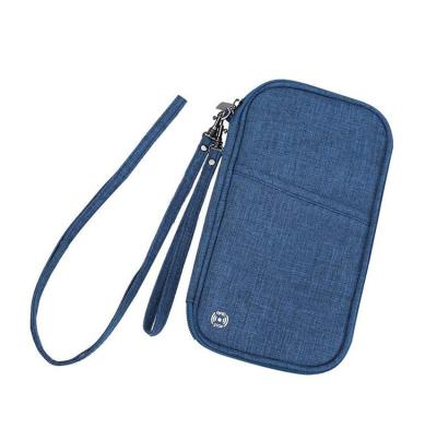 China Fashion Classic Travel RFID Blocking Business Passport Holder For Sale en venta