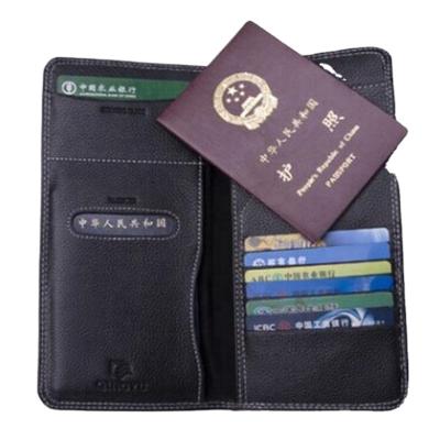 Cina Normcore PU Leather Passport Holder Travel Passport Bag/Minimalist High Quality Passport Cover in vendita