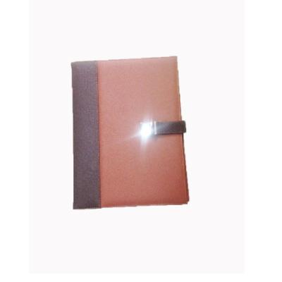 Cina Fashion Business Office Leather Manager Folder A4 Business Conference Folder Multifunctional Leather Folder in vendita