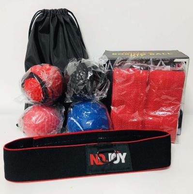 China Custom Anti-Slip Headband Ball Training Bag Reflex Boxing Reflex Ball for sale