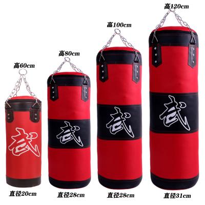 China Boxing Trainning Customized Logo Sand Boxing Bag Boxing Heavy Punch Punching Bag for sale