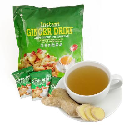 China Tea Drinks Instant Honey Ginger Drink, 18gx20'sx24bags/ctn OEM, Ginger Tea with Honey 1920 for sale