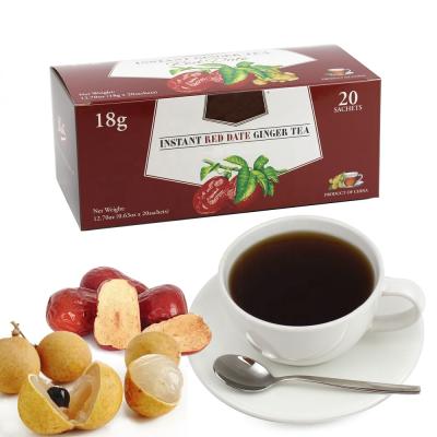 China Tea Drinks Instant Honey Red Date Longan Tea, 18gx20'sx40boxes/ctn OEM, Honey Red Date Drink with Longan 5024 for sale