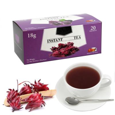 China Tea Drinks Instant Hibiscus Tea, 18gx20'sx40boxes/ctn OEM, Hibiscus Drink 5662 for sale