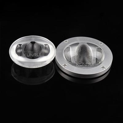 China COB road lighting 10 degree lead glass lens for sale