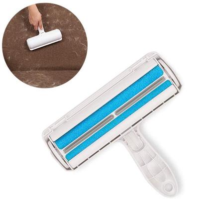 China Viable Effective Animal Hair Removal Tool Fiber Pet Hair Remover Roller for sale