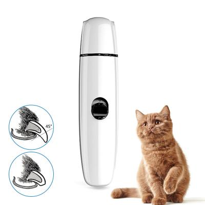 China Viable Professional Rechargeable Painless Pet Paws Nail Grooming Dog Nail Grinder for sale