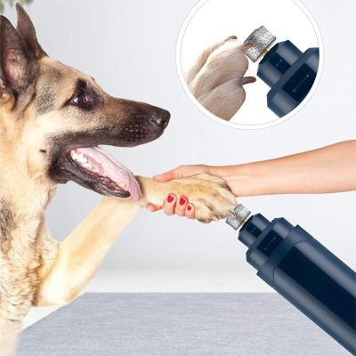 China Confirmed USB Pursuit Pet Paws Grinder Electric Pet Nail Ultra Quiet Trimmer for sale