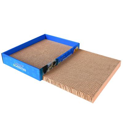 China 2020 Goods Cat Scratching Corrugated Cardboard Cat Scratcher Viable Tree for sale