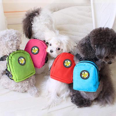 China Customized for Dogs Durable Dog Cat Backpacks Small Dog Walking Pet Traveling Backpacks with Leash for sale