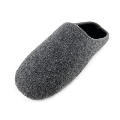 China Cheap Anti-skid Warm Micro Suede Clog Memory Foam Indoor Outdoor Winter Bedroom Slippers For Men for sale