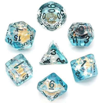 China Polyhedral Resin Tilting Dies Couch DND Resin Dies Full For RPG Board Or Card Games for sale