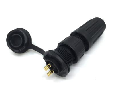 China Ltw Hermetic Waterproof Electrical Connectors Black With High Contact Reliability for sale