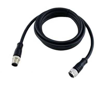 China M16 connector AISG Cable Assembly Male Female Straight Circular Waterproof for AISG Electrical Connector for sale