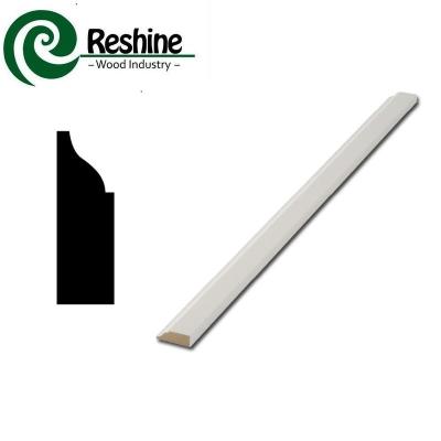 China Modern White Single Primed Wood Doorstop for sale